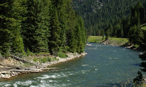 Gallatin River Big Sky Montana