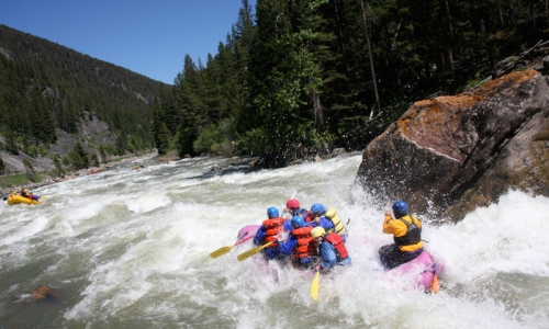 Whitewater Rafting the Gallatin River in Montana