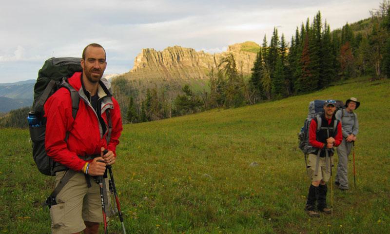 Bighorn Peak from Gallatin Crest Trail in Yellowstone