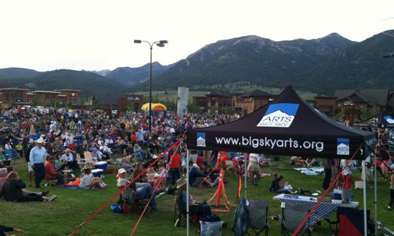 July 4th Celebration in Big Sky