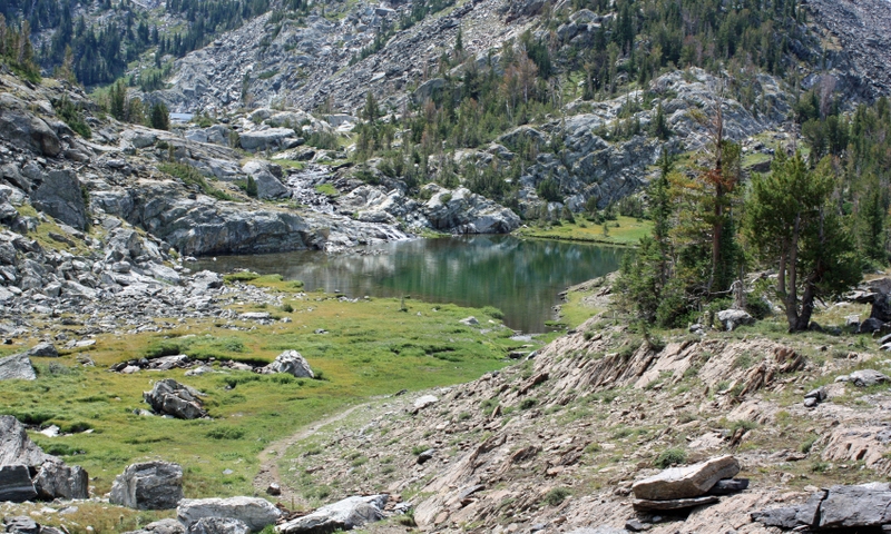 Gallatin Forest Jewell Lake Montana Paradise Valley