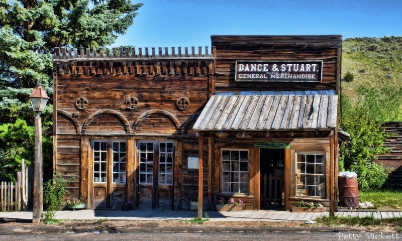Virginia City Ghost Town in Montana