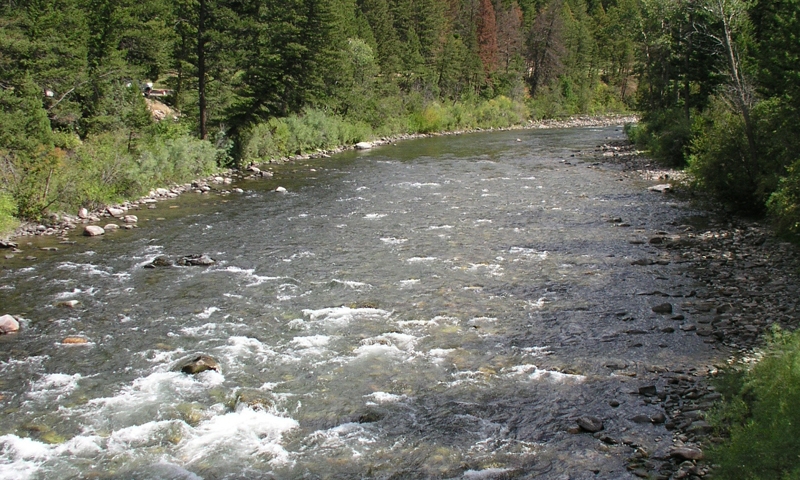 Gallatin River Big Sky Montana