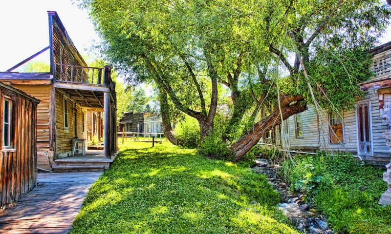 Virginia City Ghost Town in Montana
