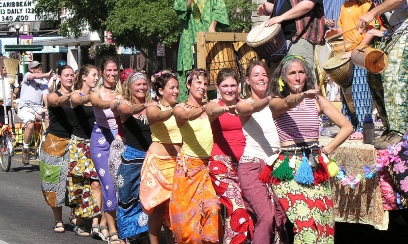 Bozeman Montana Sweet Pea Festival Parade