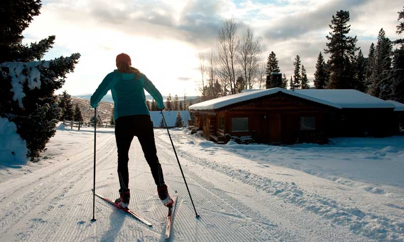Cross Country Skiing at Lone Mountain Ranch