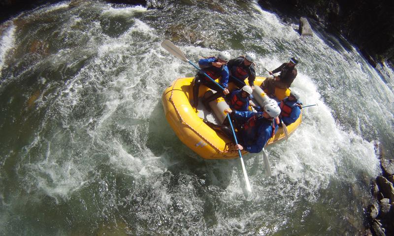 Whitewater Rafting the Gallatin River