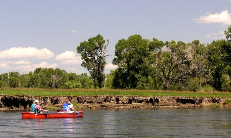 Canoeing Canoe Jefferson River Montana