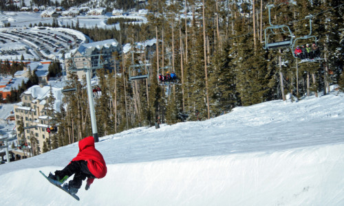 Snowboarding